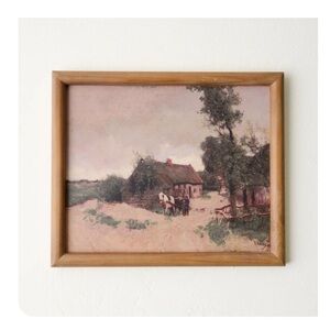 Magnolia Home Countryside Study Painting Print